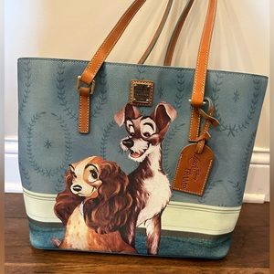 Dooney and Burke Lady and the Tramp Tote Purse